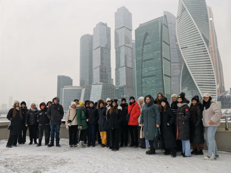 Экскурсия в Москву.