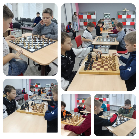Турнир по шахматам среди обучающихся 3-4 и 5-6 классов.
